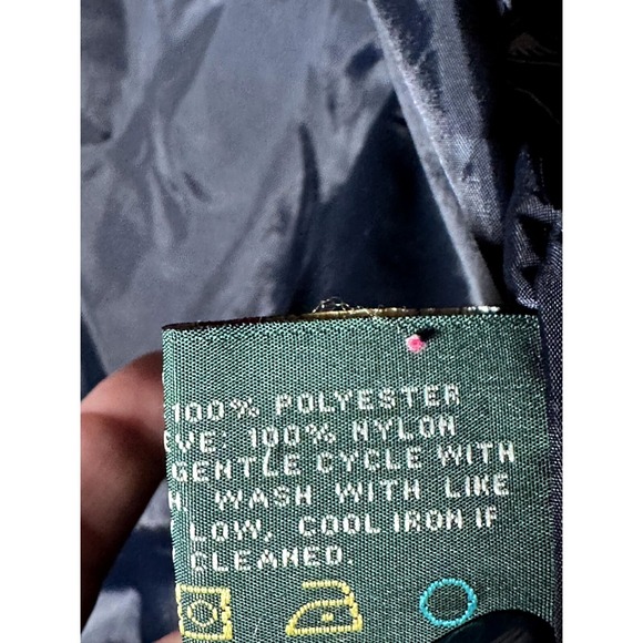 DOCKERS GOLF OUTERWEAR MENS DARK BLUE GOLF JACKET AZ (L) EUC AND GENTLY WORN - Picture 4 of 6